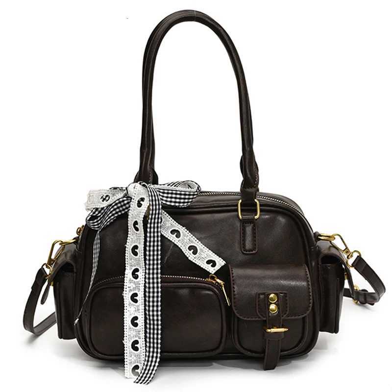 Top Handle Bag Retro Crossbody Bag Multiple Pockets Designer Handbag for Women Work Shopping TravelT251122