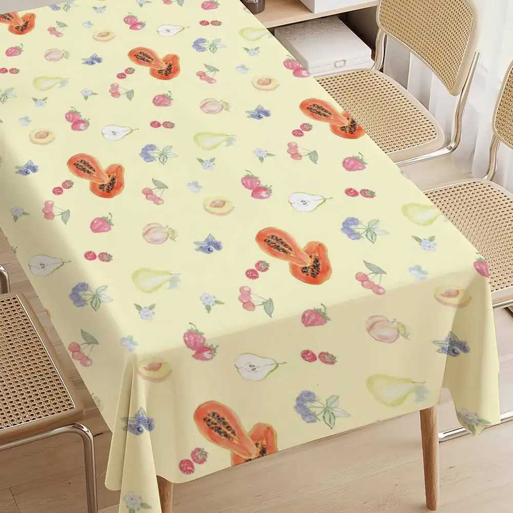 Djerf Avenue Table Cloth Stain Resistant Decorative Washable Tablecloths Birthday Party Dining table C251122