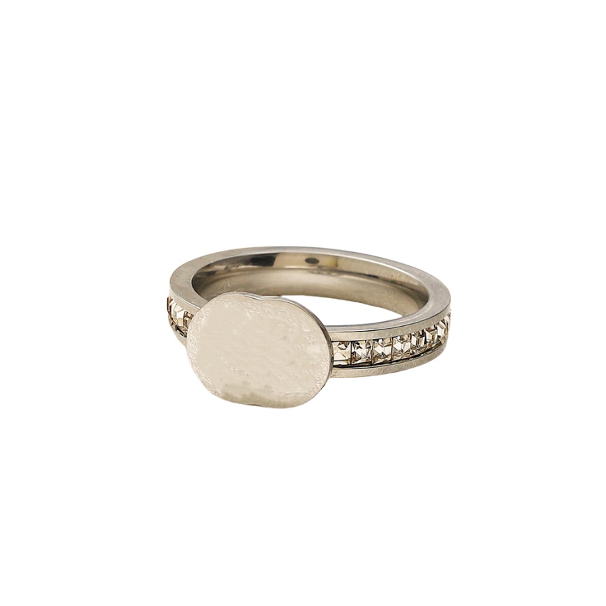 wedding ring designer jewelry rings for women jewelry woman wedding band Fashion Stainless Steel Engraved Letter Brand Jewelry Accessories Never Fade 