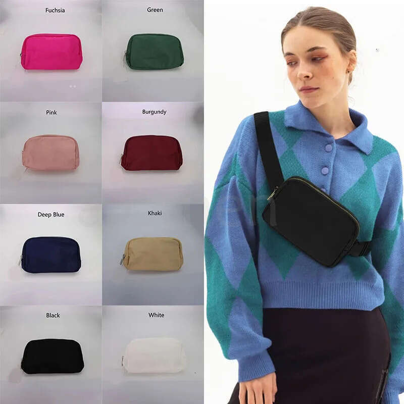 2025 new Designer Yoga Belt Bum everywhere luluity lemonics Bag men women set Portable with Strap waist gym handbag Fanny Pack luluity lemonics bag