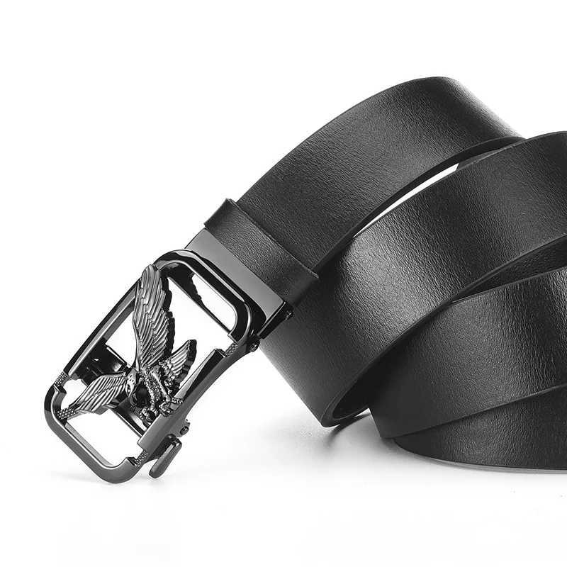 Mens designer belts casual business personalized buckle durable alloy genuine leather soft belt denim style J251122