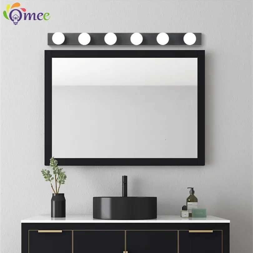 OMEE 3/5 Bulbs LED Mirror Light Dimming Vanity Dressing Table Lamp Cabinet Makeup Lights Around Mirror Wall Lamps Bathroom Decor M251122
