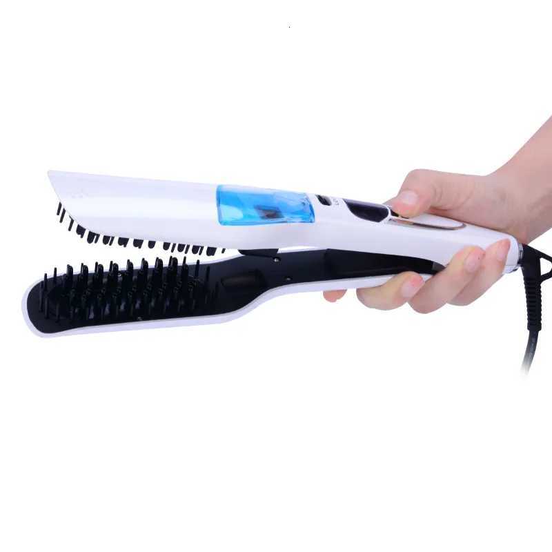 Professional Wet and Dry Hair Straightening Comb Steam Spray Hair Straightening Splint Portable Steam HairT251122