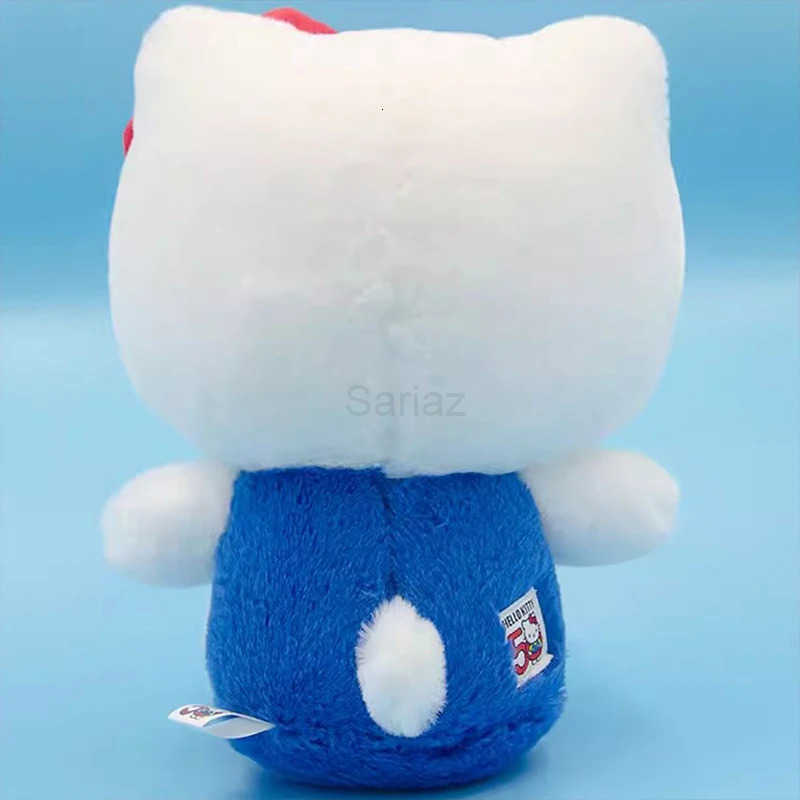 Sanrio 23cm Plush Toys Hello Kitty 50th Anniversary Plush Doll Fashion Boutique Doll Stuffed Pillow Childrens Birthday Gifts H251122