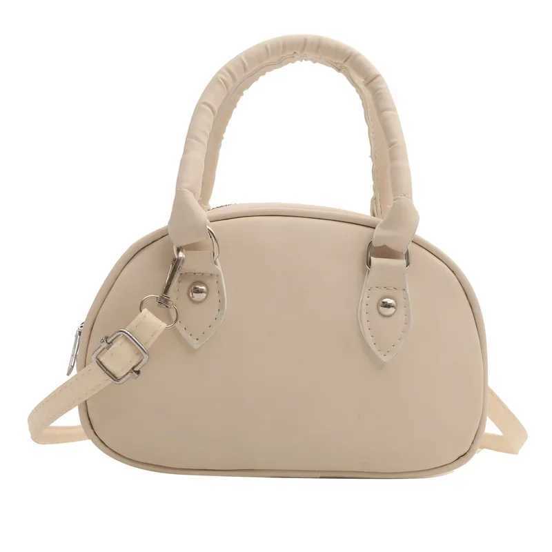 Chic Versatile Baseball Bag Womens Handbag Shoulder Crossbody Bag Retro Atmosphere Spring Summer New Style Soft Polyester Fiber K251121