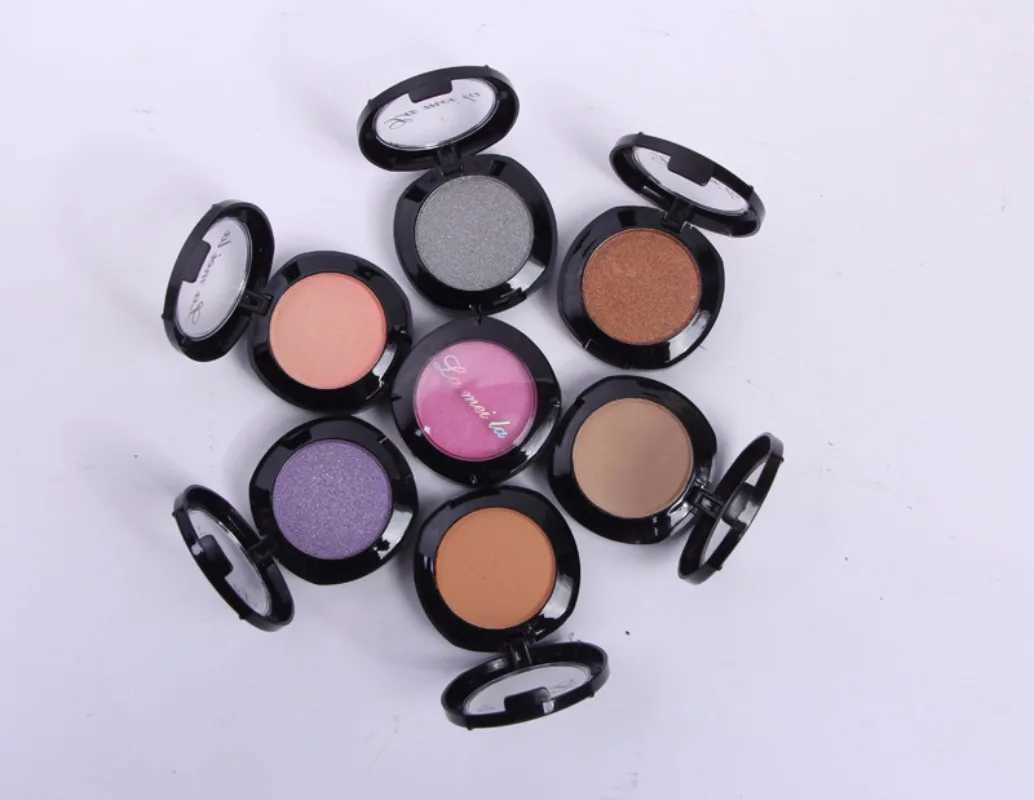 12 Color Sliver Glod Black Nude Eyeshadow Makeup Matte Shimmer Eye Shadow Palette Make up Glitter Eyeshadow With Brush MirrorT251122