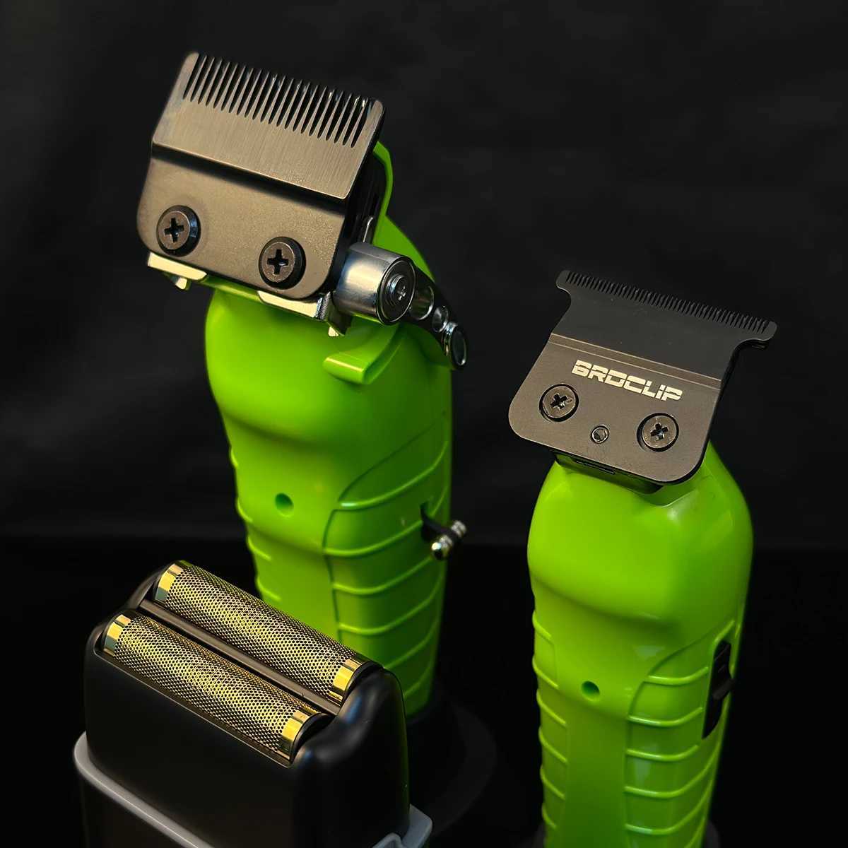 BRDCLIP FAC FAT FAS 7500RPM Barber Professional Hair Clipper Electric Shaver Trimmer with Base DLC Blade W250422