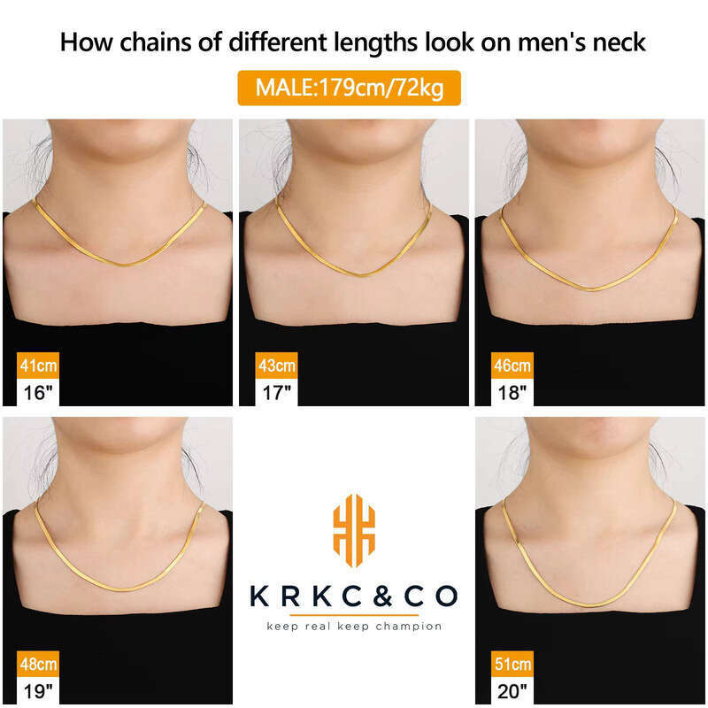 3mm Snake 14k Real Plated Flat Franco Herringbone Women's Gift Italian Gold PVD Chain Craft sterling silver Necklace