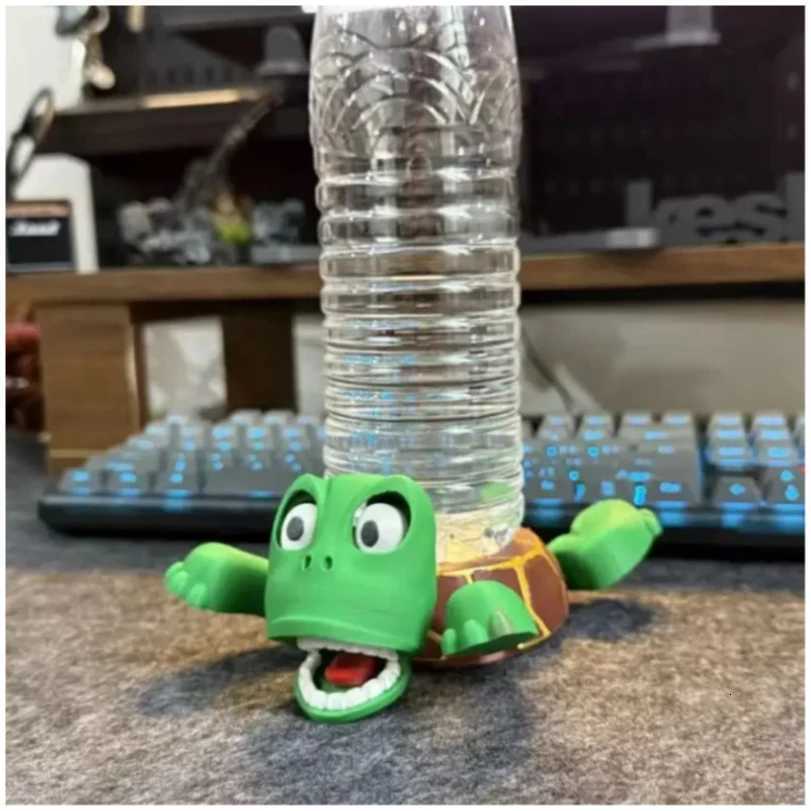 3D Printed Quirky Turtle Coaster Panicked Turtle Insulated Coaster Ornament Stress relieve Funny Bugsy Doll Mug Base Decoration C251122