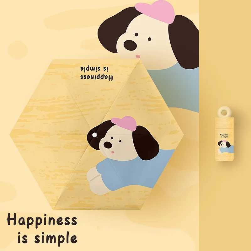 Small lightweight folding sun umbrella 999 UV resistant mini travel compact umbrella - suitable for both men and womenM251122