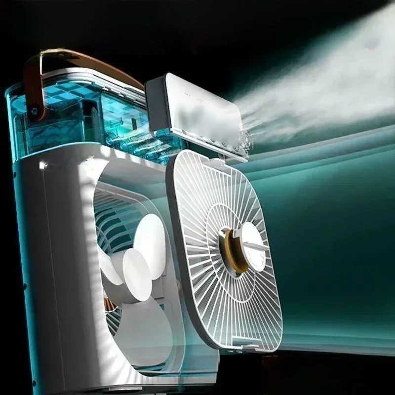 Portable humidifier fan AIr regulator household small air cooler water-cooled portable air conditioner suitable for Office 3-speed fanC250421