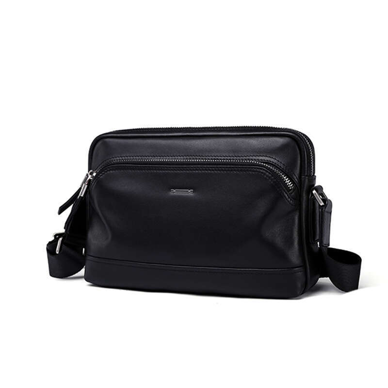 Luxury Bag Designer Men's One-Shoulder Cross-Body Bag Multifunctional and Practical Hobo Genuine Soft Leather Bag Business Top Cowhide Top Handle