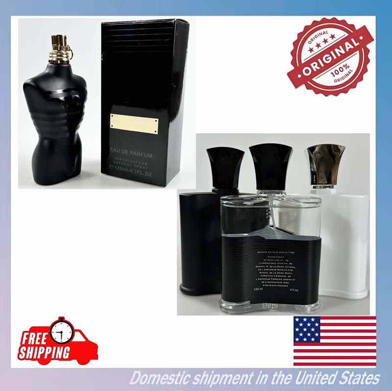 Designer Male Perfume 125ml Men Fragrance Eau De Toilette 4.2oz Long Lasting Smell Brand EDT Man Parfum Spray Cologne