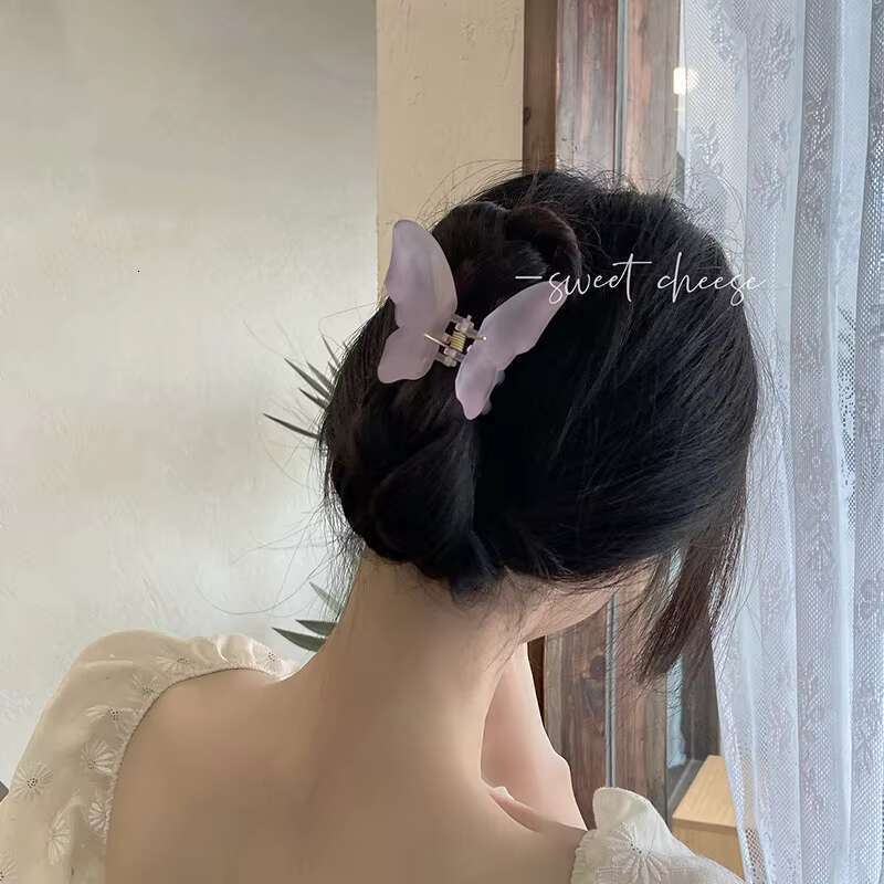 DHCollections Super Fairy Butterfly Small Backspoon Shark New Summer Clip
