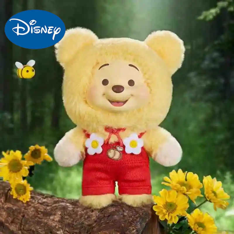 Disney Winnie The Pooh Bupu Plush Blind Box Little Bear Candy Doll Trendy Toy Dolls Bag Decoration A Birthday Present Toys Z250422