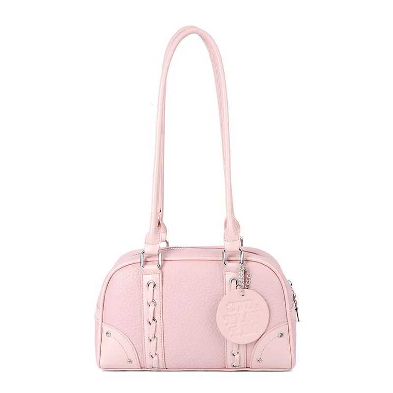 2025 New Korean-style Large-capacity Retro Underarm Boston Bag for Women Casual and CommutingT251122