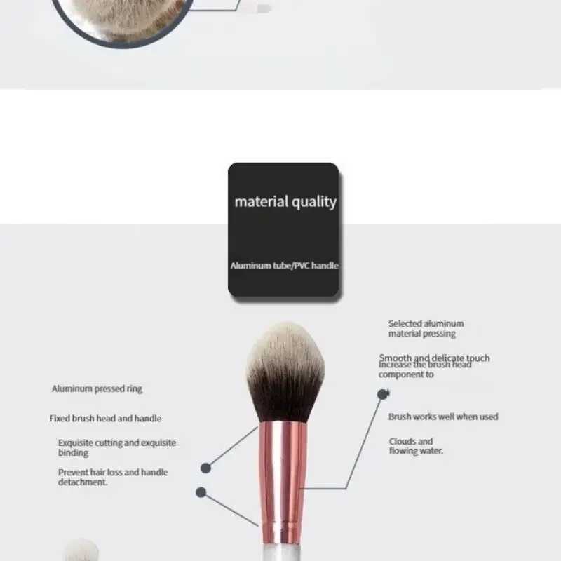 10pcs Set Makeup Brushes Tool Set Cosmetic Powder Eye Shadow Foundation Blush Blending Beauty Maquiagem Beauty Kit for Party C251122