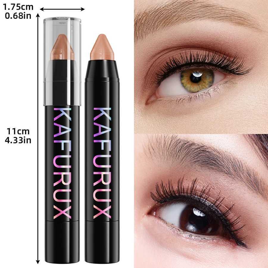 Natural Color Eyeshadow Stick-Highlighter Pen with Pearly GlitterMatte Finish 1pc Pick Brow Shimmer Eye Shadow Pen Eye MakeupT251122
