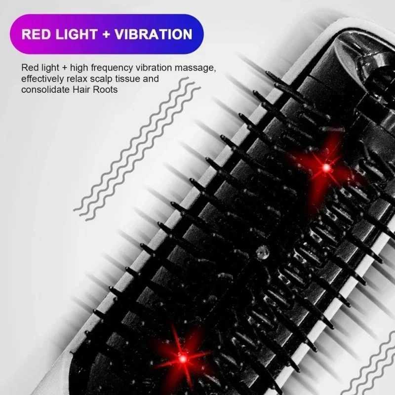 Electric Hot Comb Straight Hair Negative Ion Straightener Brush Multifunctional Anti-Scalding Styling CareT251122