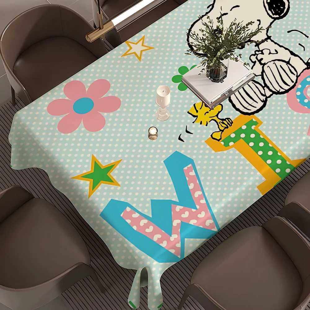 Pattern Tablecloths Summer Washable Picnic Party Rectangle Table Cover Home Dining Decor C251122