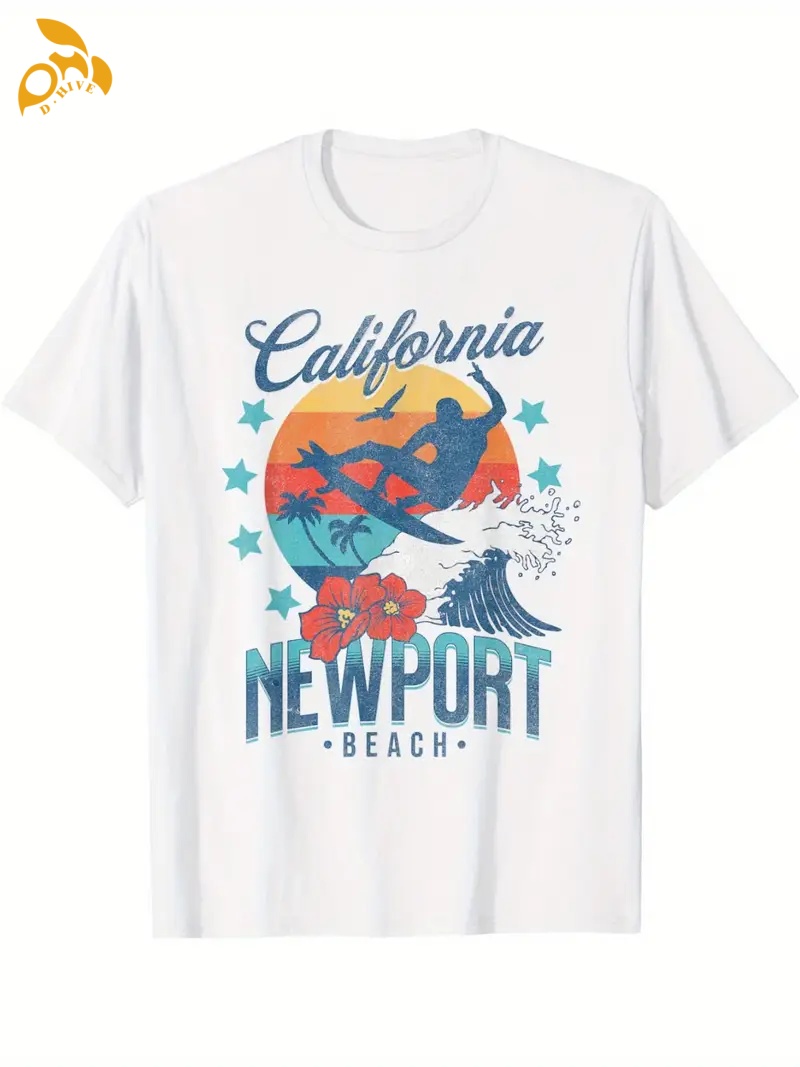 Men's Women's Fashion white Casual shirt Summer Sleeves shirt Round neck printing Logo unisex T-shirt Men's top S-6XL Customizable Desi