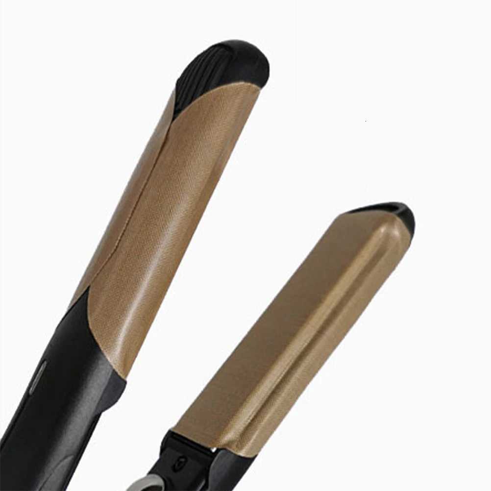 10pcs Insulated Hair Straightener Sticker Flat Iron Decal Mini Styling Tools Ceramic Fiberglass Cloth Heat Protection Salon UseT251122