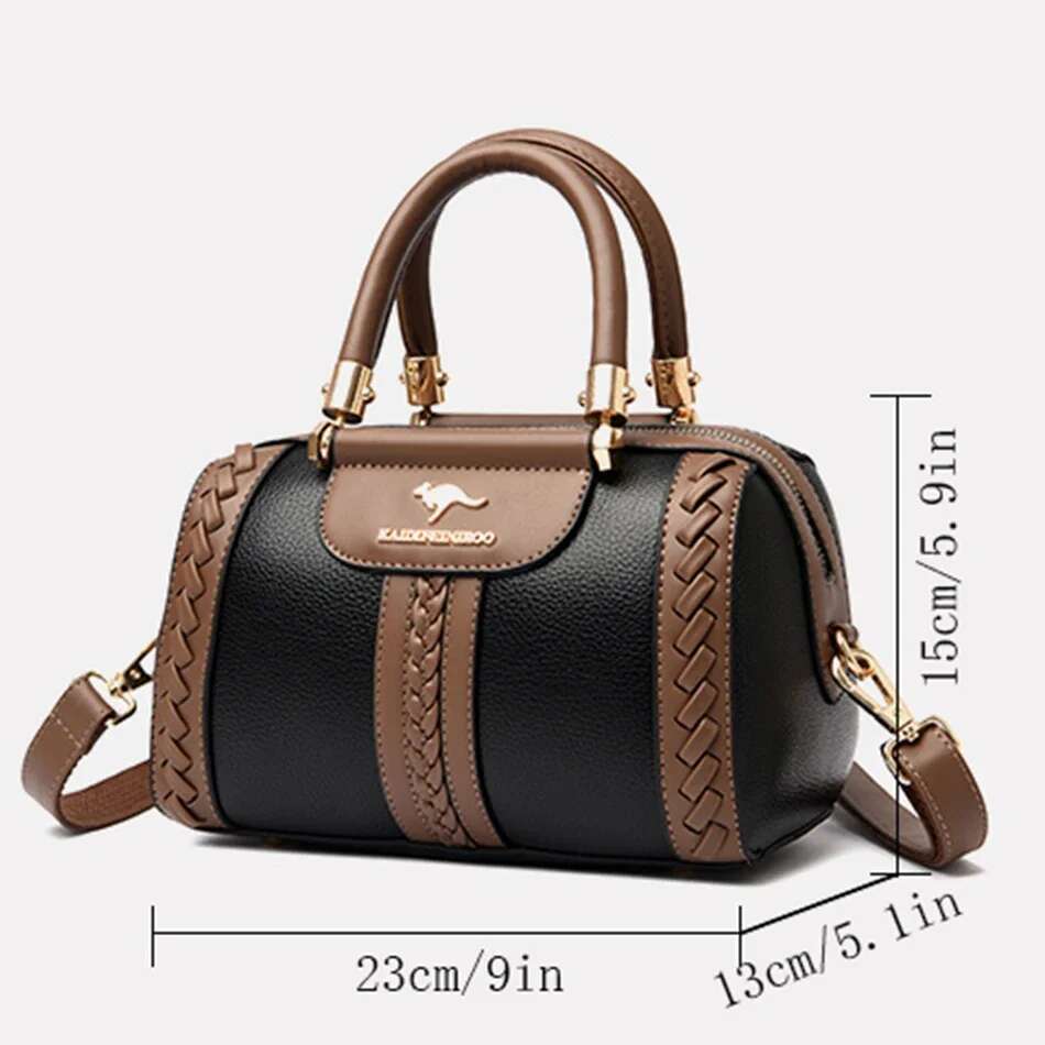 High Quality Leather Purses And Handbags For Women Designer Shoulder Crossbody Bag New Ladies Messenger Bags Sac A Main Bag
