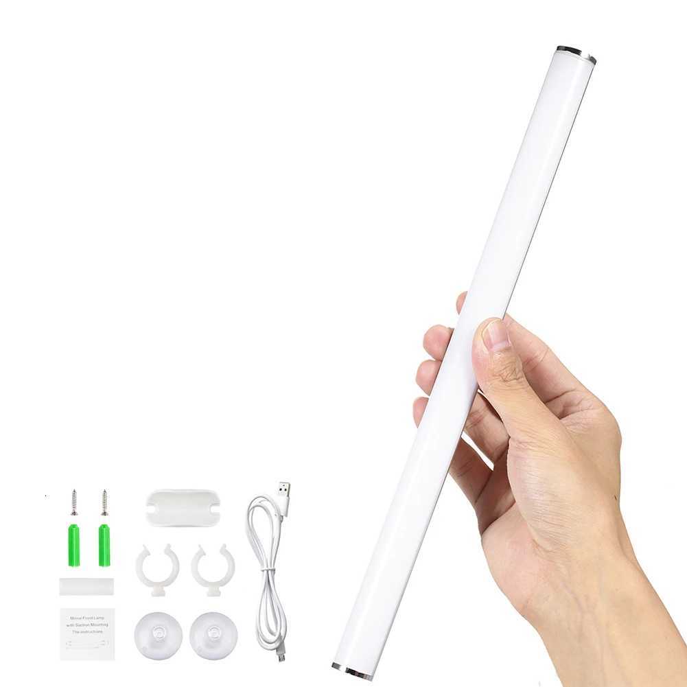 LED Eye Protection Light USB Charging Vanity Light Touch Switch Bedside Lamp Dimmable Cordless IP44 Waterproof for Home Bathroom M251122