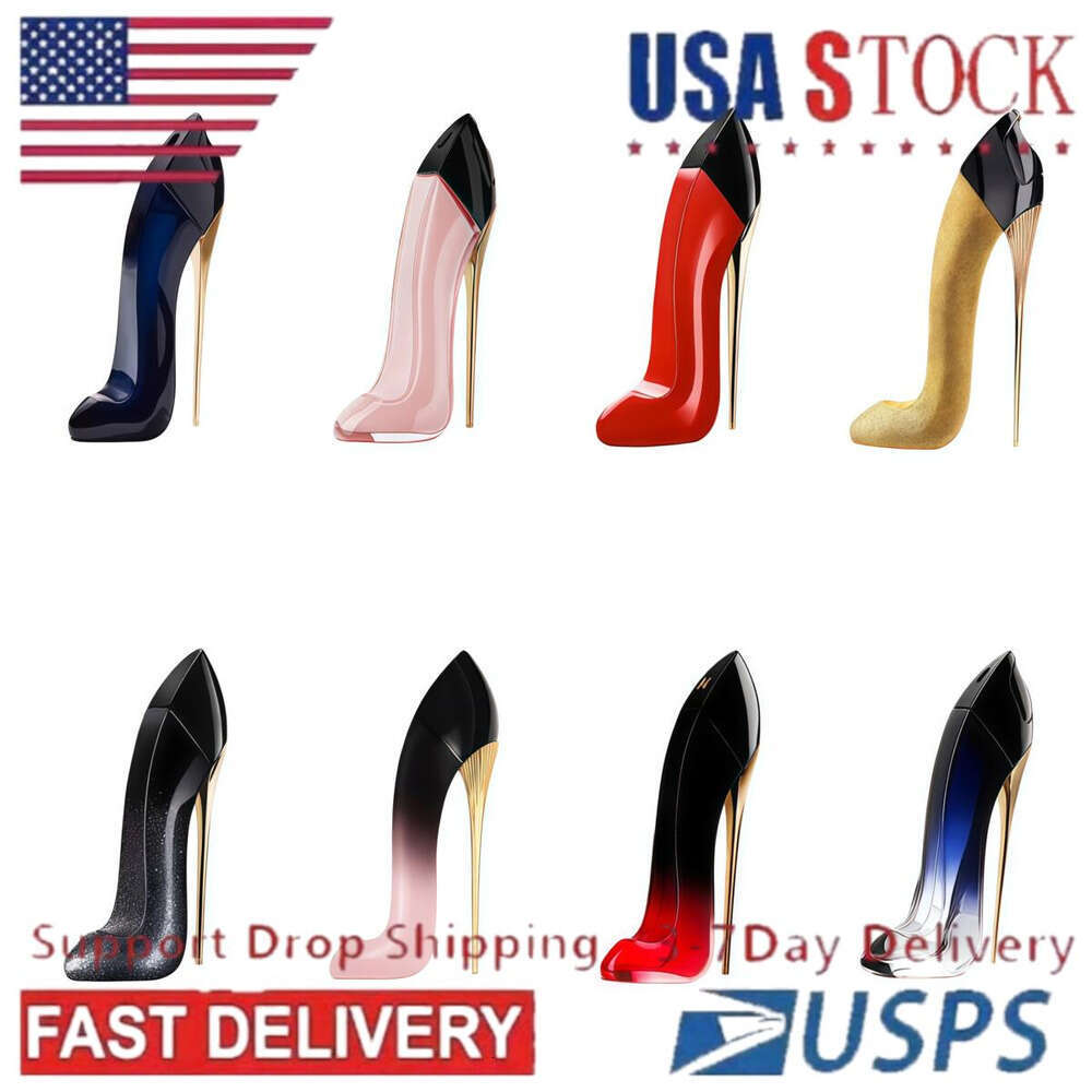 good girl perfume 80Ml women cologne woman lady perfume designer gift set fragrance pink blush Heels Top Design Famous Fragrance Long Lasting Charming Spray Parfum