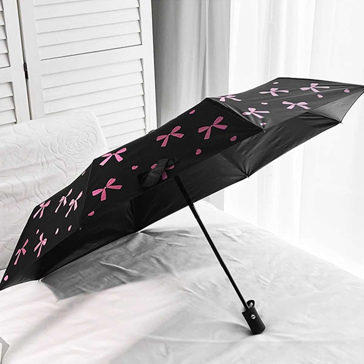 Folding umbrella for women high-end feeling sun umbrella sun protection UV protection sun umbrella rain and sun dual-useM251122
