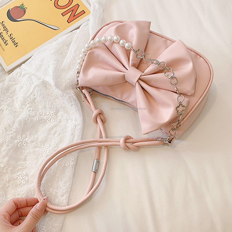 2025 New Fashion Designer Women's Luxurious Shoulder Underarm Bag Simple Casual Handbag Versatile Trendy Bow Casual Shoulder Bag