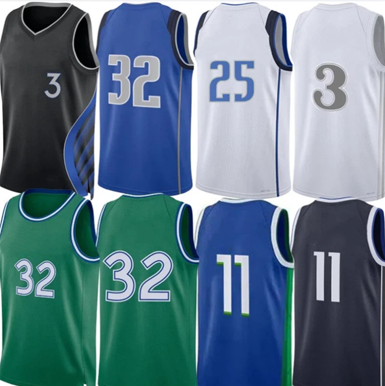 25 26 Mavs DAL Maverick Basketball Jerseys Cooper Flagg Anthony Davis Kyriee Irving Max Christie Daniel Gafford Dereck Lively Dirk Nowitzki Custom City Jersey