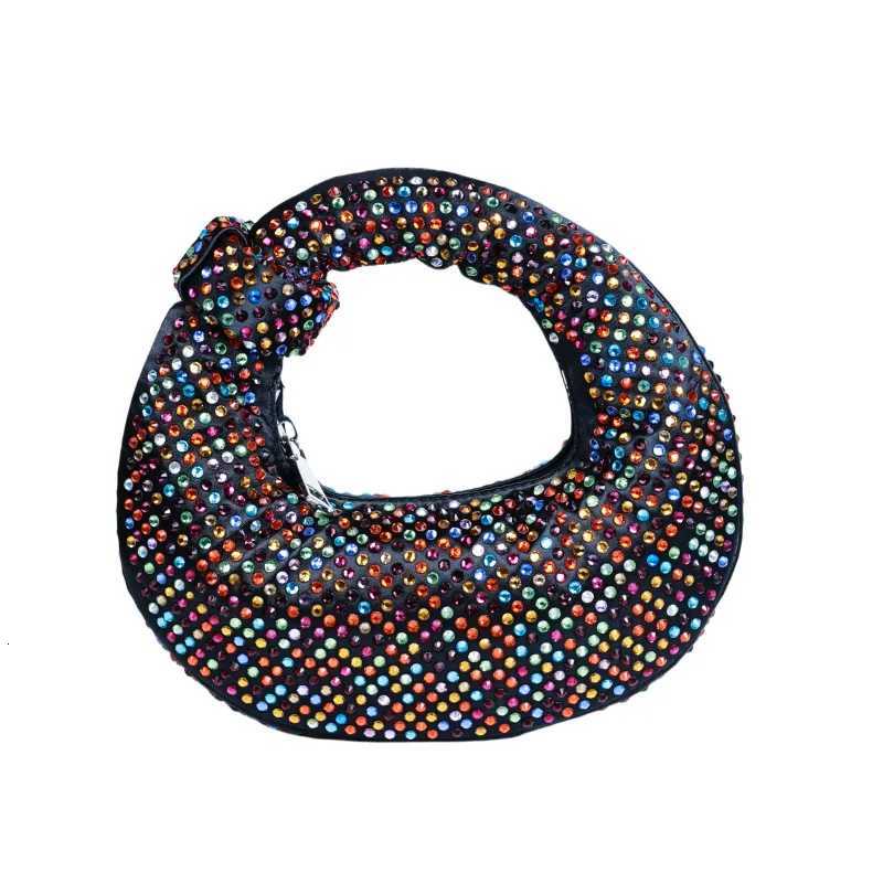 2025 Luxury New Elegant Clutch Purse Luxury Rhinestone Party Mini Bag Handbag Purse for Women Sparkling Diamond Banquet Bags K251121