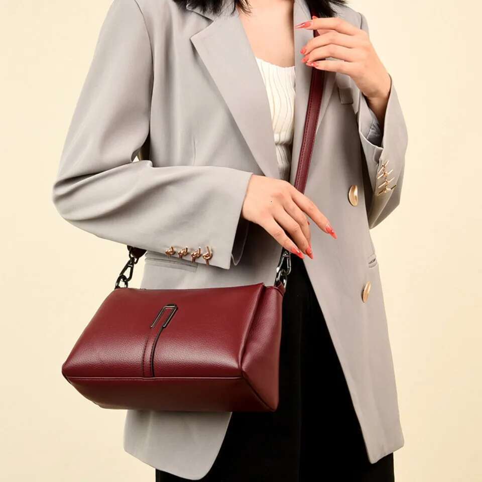 Three Layer Pocket Large Capacity Crossbody For Women Casual Ladies Handbag Designer Shoulder Messenger Bags Bag Bag