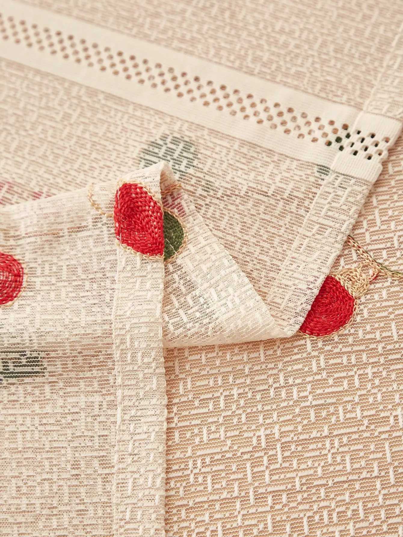 Christmas Lace Tablecloth tablecover for holidays christmas Decorations beige table cloth C251122
