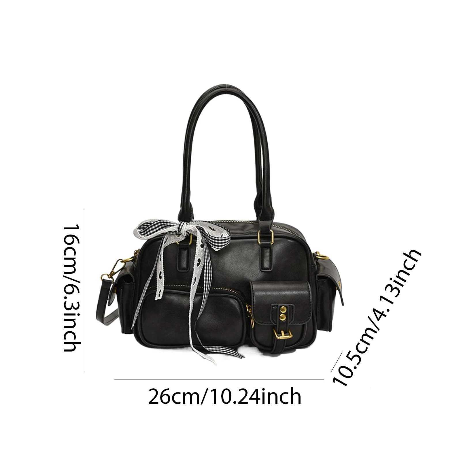 Top Handle Bag Retro Crossbody Bag Multiple Pockets Designer Handbag for Women Work Shopping TravelT251122