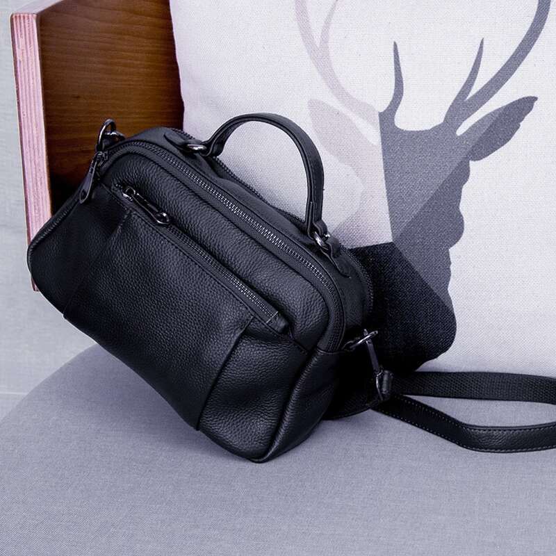 Brand Fashion Female Shoulder Bag Genuine Leather Handbag Casual Design Messenger Crossbody Bags For Women Sac Bolsos Bag