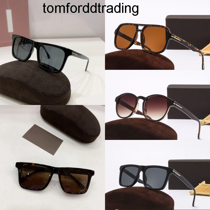 Sunglasses men women square summer gafas uv400 lunette casual designer sunglasses woman driving sun glasses fashion TF hg252 TF Tom''Ford''Fordd''Sunglasses 0U34