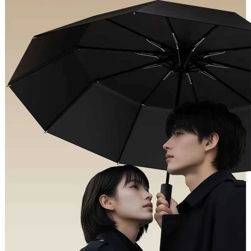 Fully Automatic Easy-to-fold Large-sized Umbrella for Both Men and Women Suitable for Both Rainy and Sunny WeatherM251122