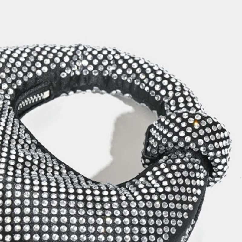 2025 Luxury New Elegant Clutch Purse Luxury Rhinestone Party Mini Bag Handbag Purse for Women Sparkling Diamond Banquet Bags K251121