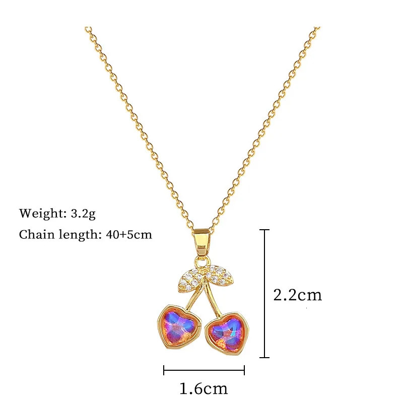 DIEYURO 316L Stainless Steel Butterfly Flower Bowknot Necklace Earrings For Women Girl Concise Trendy Jewelry Set Gift Party 251114