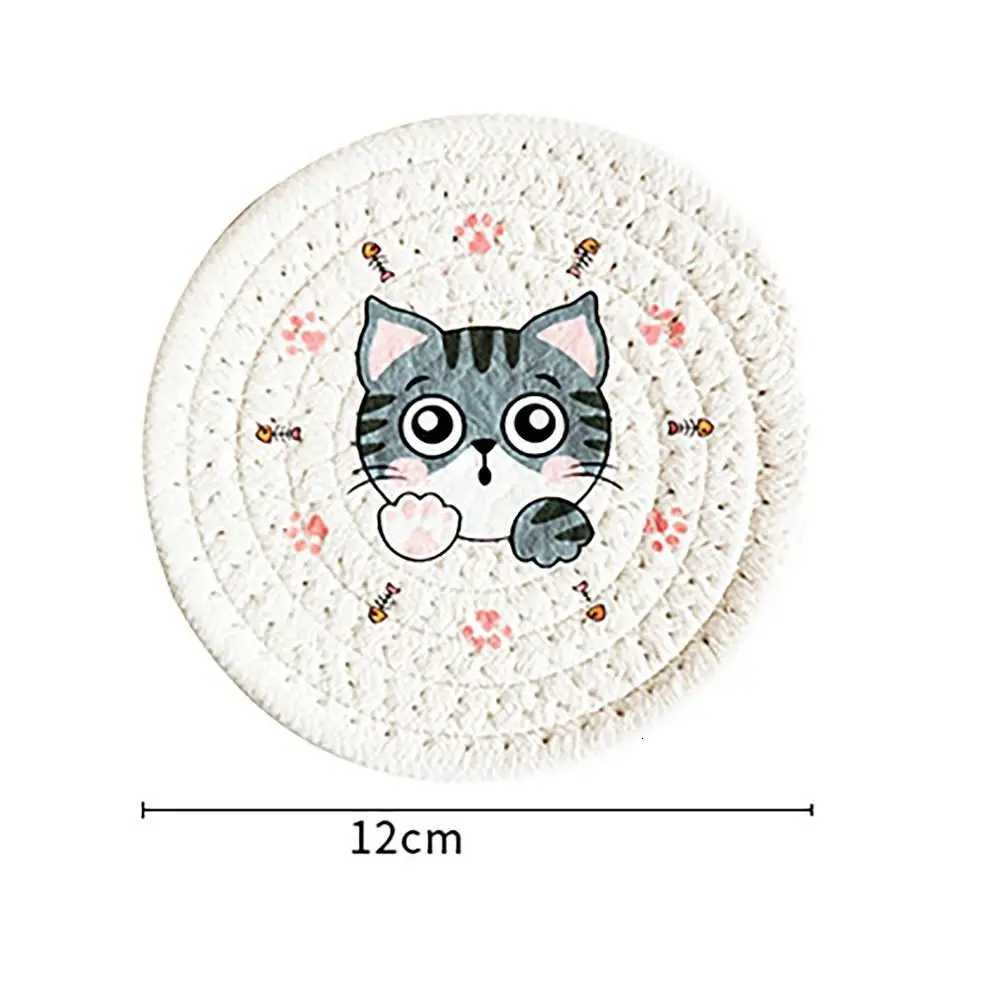 Special Design S/L Coasters Tableware Waterproof Bowl Dish Pot Mats Cotton Heat Insulation Pad for Home Kitchen C251122