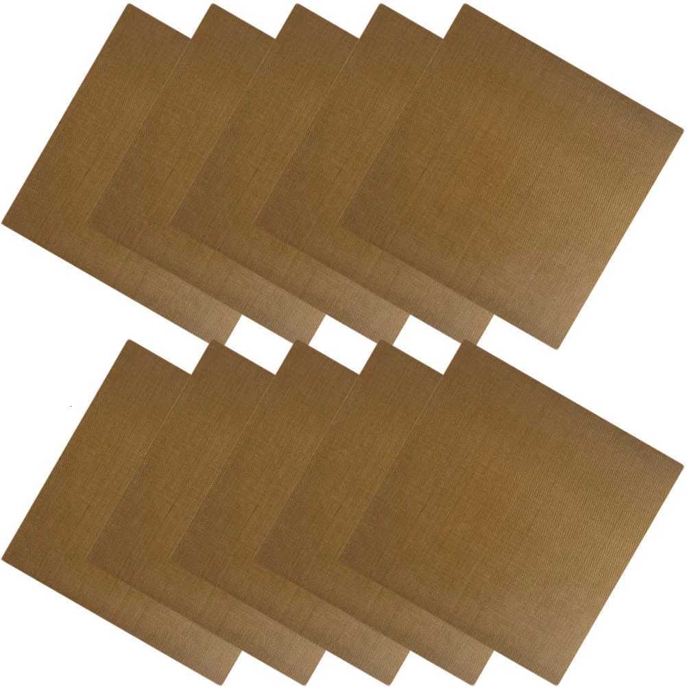 20Pcs Heat Resistant Hair Straightener Protective Insulation Adhesive Sticker Decal for Curling Wand Perm Stick Salon UseT251122