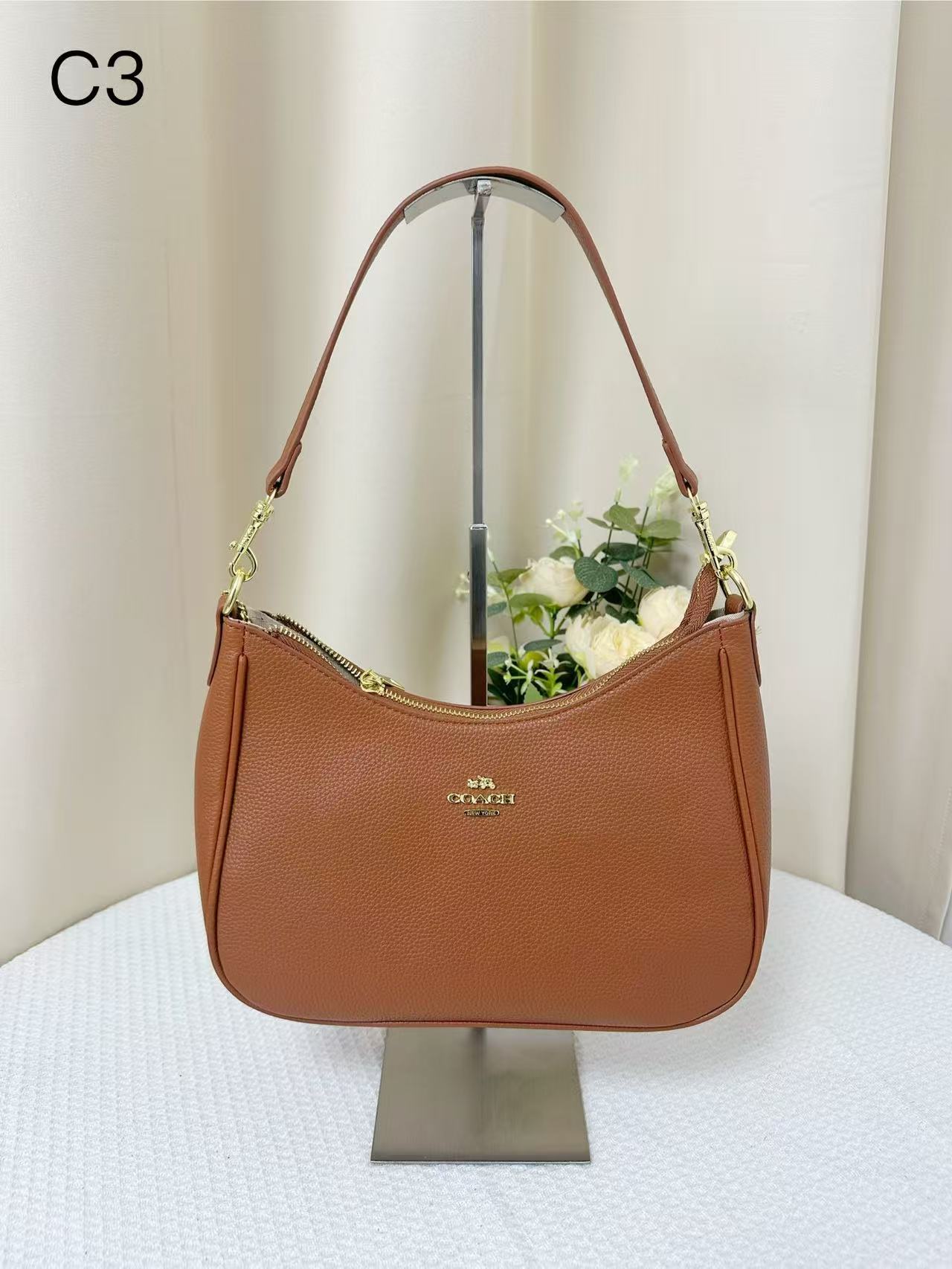 Teri Bag Designer Bag Luxury Bag Tote Bag Women Classic Old Flower Shoulder Bag Crossbody Bag Casual Handheld Chain Bag Half Moon Bag Smooth Leather Shoulder Bag