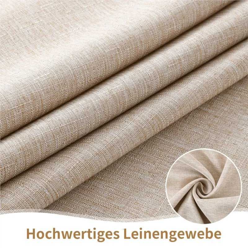 Homaxy Restuarant Rectangle Linen Tablecloths Waterproof Wipeable Fabric Table cloths Kitchen Dining Dirt-Repellent Table Covers C251122