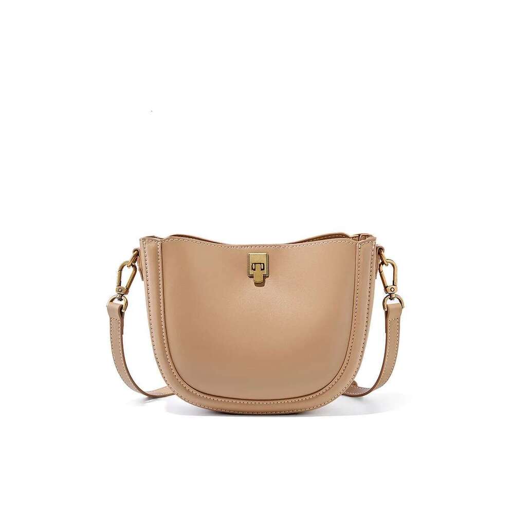 Genuine Leather Woman Cowhide Shoulder Soft Minimalism Bags Womens High Quality Ladies Crossbody Bag Bag