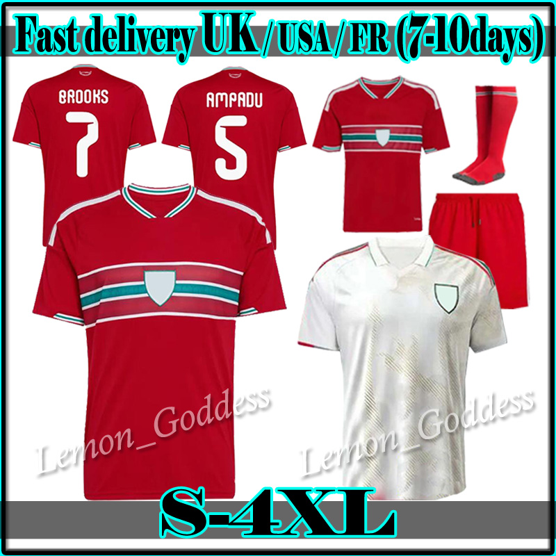 S-4XL 2026 World Cup Wales soccer jerseys JAMES Men Home Away fans Welsh football shirts JOHNSON N.WILLIAMS RODON T.ROBERTS CABANGO LEVITT
