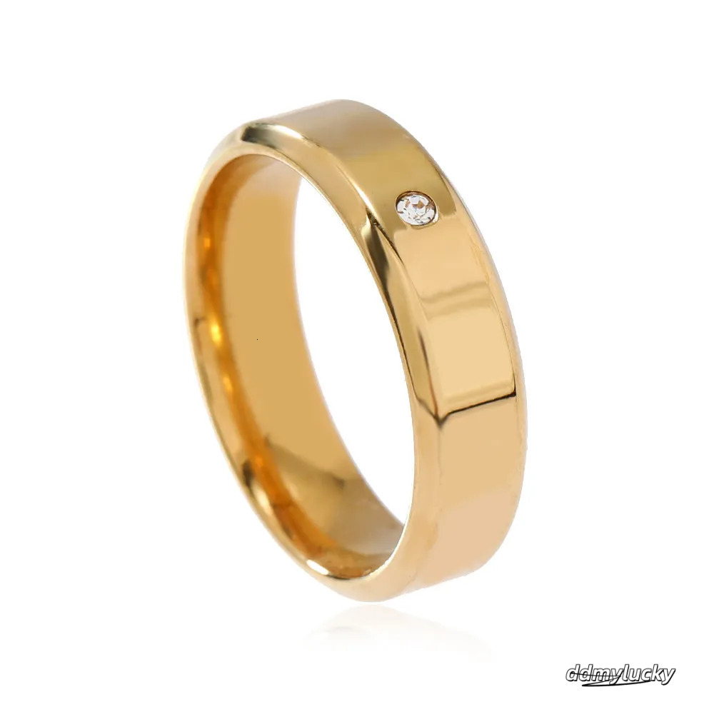 Stainless Steel Gold-Plated Heart Ring Forever Love Pendant For Women, Ring Headwear Accessory H11.21 Ddmylucky