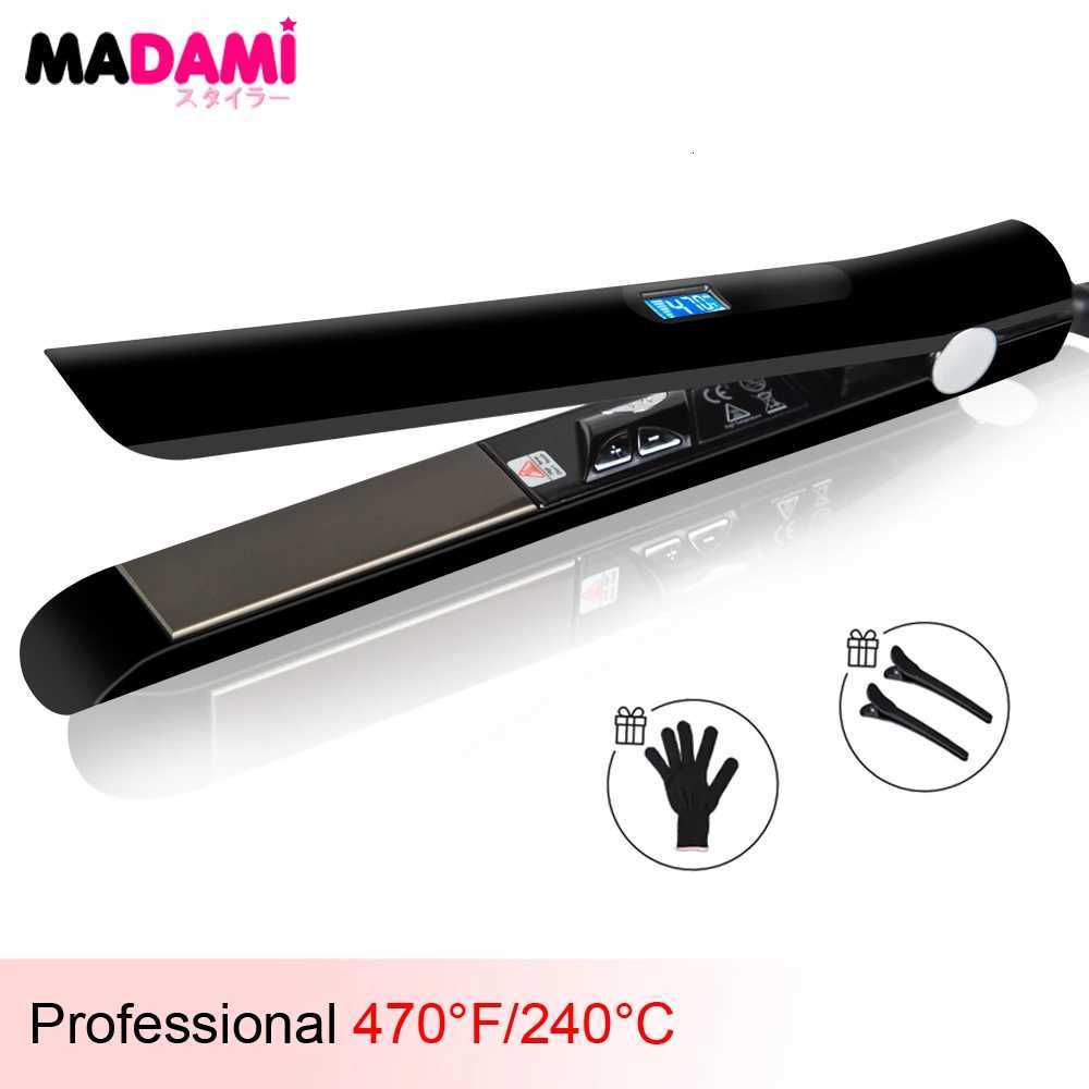 Hair Straightener Curler Professional 480 High Temperature Hair Flat Iron MCH Keratin Brazilian Hair Treatment Salon ToolsT251122