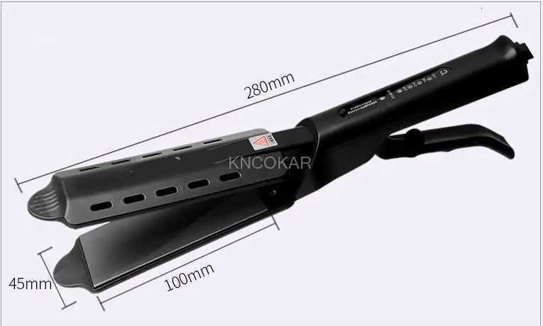 Special electric plywood straight iron hair straightening powder barber shop does not hurt hair pulling boardT251122